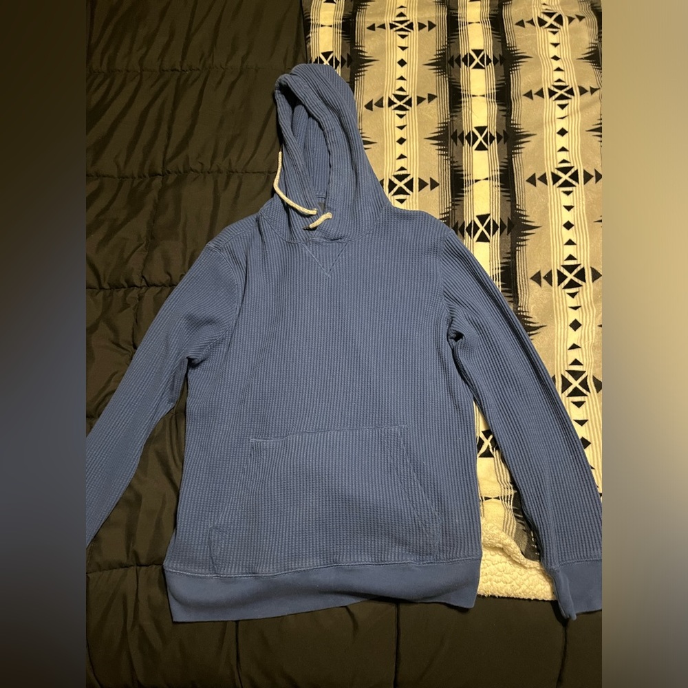 Blue American Eagle dress up hoodie. Hardly ever worn. Great condition